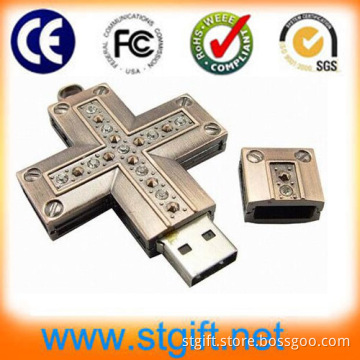 The Cross High Speed Cheap USB Stick (N-019)